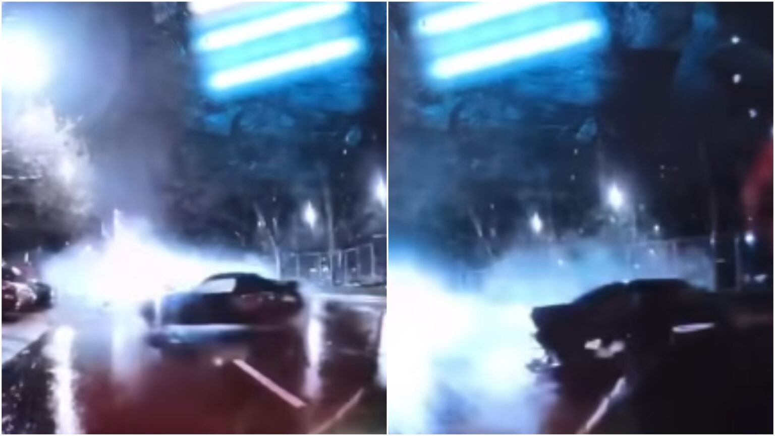 video momentul in care un pusti de 20 de ani care zbura cu masina pe bulevardul pallady a facut praf 8 autoturisme din parcarea la sosea 69ca85ae6210a