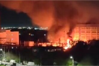 alerta incendiu cu flacara deschisa la cet vest pompierii au ajuns cu 7 autospeciale de stingere si echipaje smurd 69e69c58bb899