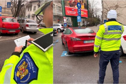 foto amenzi de 140 000 de lei pentru bucurestenii care parcheaza ilegal pe locurile pentru persoane cu dizabilitati telefoanele unde poti semnala problema 69d769b73223e