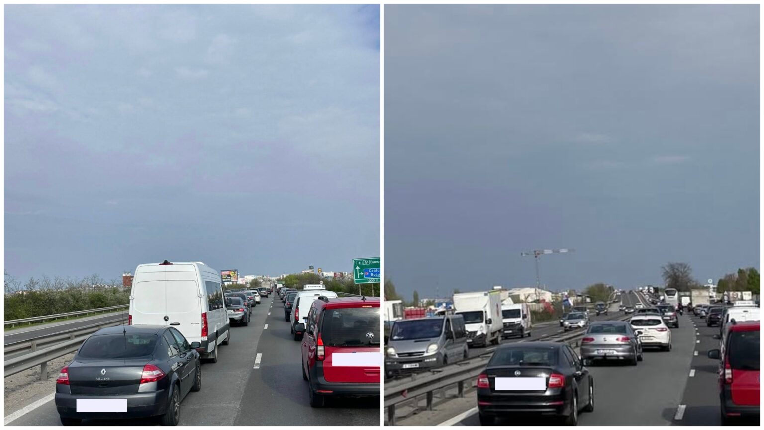 foto runda a doua de aglomeratie de la intrarea in bucuresti pe a1 dupa minivacanta de paste s au format coloane de masini 69de72daeef10