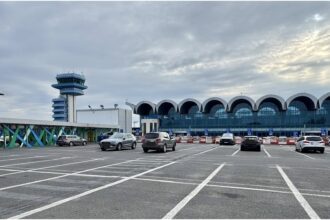foto se modernizeaza parcarea supraetajata din fata terminalului sosiri de la aeroportul otopeni zona de preluare pentru ride sharing se muta la plecari 69e9eb7d9fae0