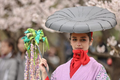 hanami sarbatoarea florilor de cires e azi in gradina japoneza din parcul herastrau au loc ateliere si demonstratii de arte martiale si ikebana 69e35453d426d