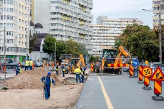 video ce mai lipsea din traficul de pe bd ion mihalache afectat deja de restrictiile pentru m6 un santier la sinele de tramvai lucrarile vor incepe curand 69e62e2f1f915