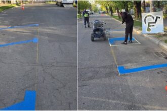 video pmb refacem marcajele din parcarile albastre bucurestean va rog sa planificati in iunie urmatoarea lucrare pana gasiti o vopsea care sa tina minimum 2 ani 69eb2ee3280b8