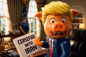 videofoto creatorul clipurilor virale ai in stil lego pentru iran a stat de vorba cu bbc expertii spun ca este o propaganda puternica 69dc7559b3afa
