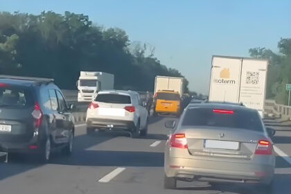 a3 autostrada bucuresti ploiesti blocata la snagov din cauza unui accident in lant e afectat sensul spre capitala 6a0aa555d97c6