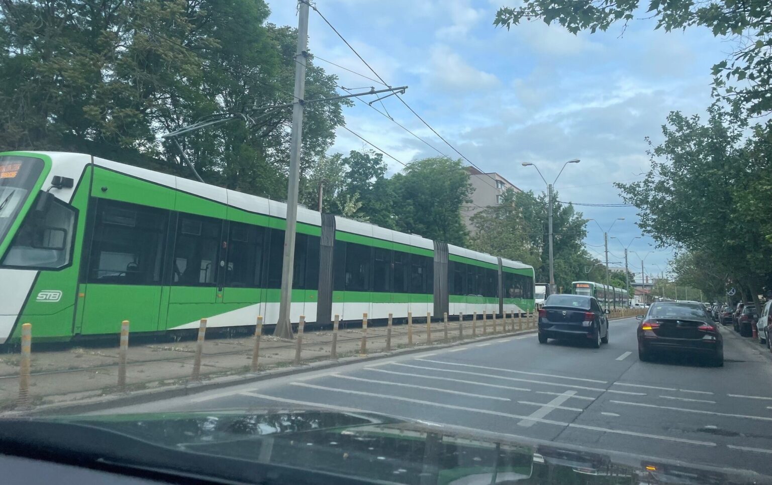 dimineata cu coada imensa de tramvaie blocate pe soseaua viilor din cauza a ceea ce stb numeste incident tehnic 6a056fb20ad31