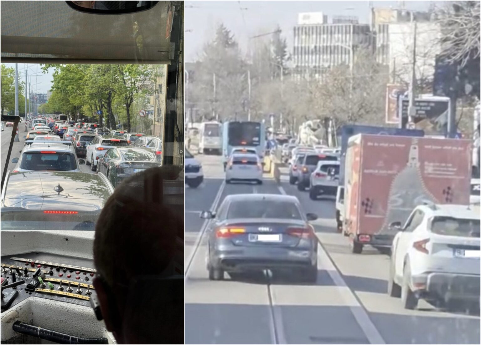 puneti stalpisori la linia 5 un cor tot mai numeros de bucuresteni exasperati de realitatea insuportabila de pe traseul abia reabilitatului tramvai al corporatistilor 6a06d1a29d622